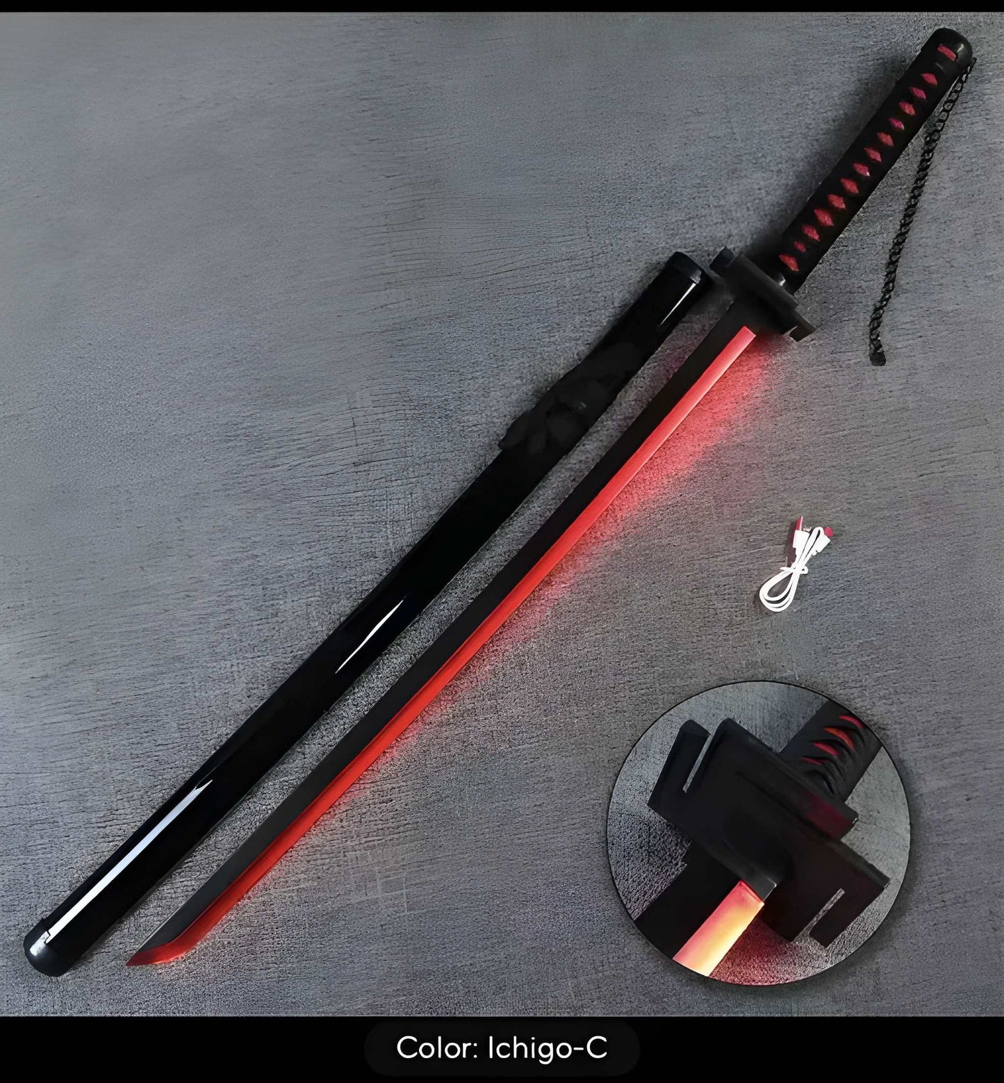 Glowing & Smoking Zanpakuto (BLEACH)